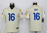 Women Nike Los Angeles Rams 16 Goff Bone Vapor Limited Jersey,baseball caps,new era cap wholesale,wholesale hats